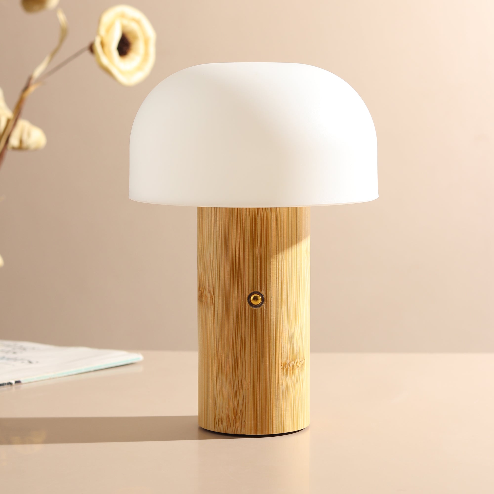 Mush Wood Lamp | Plastic & Bamboo