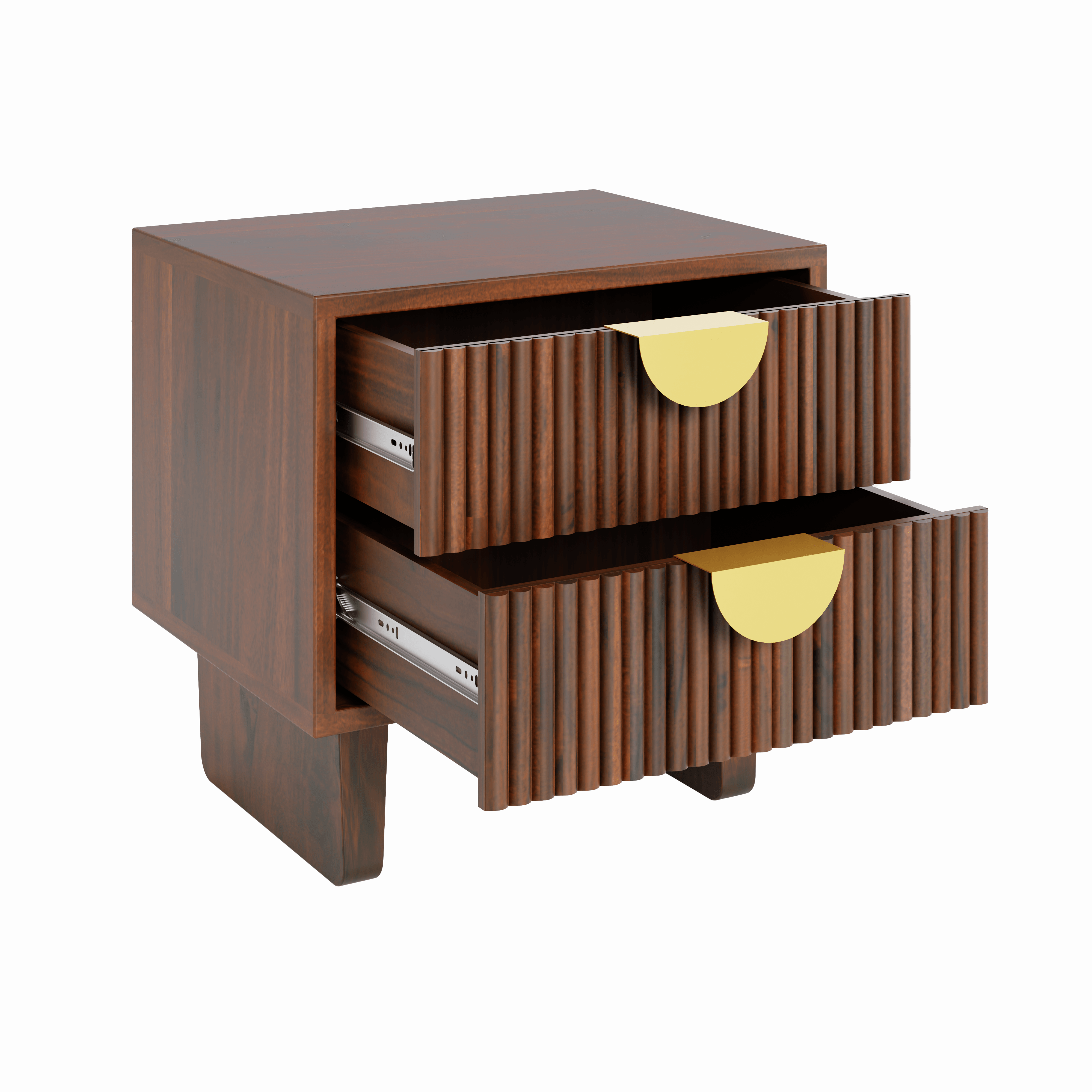 Ringo Wooden Bedside Table with Drawer | Night Stand & End Table Organiser