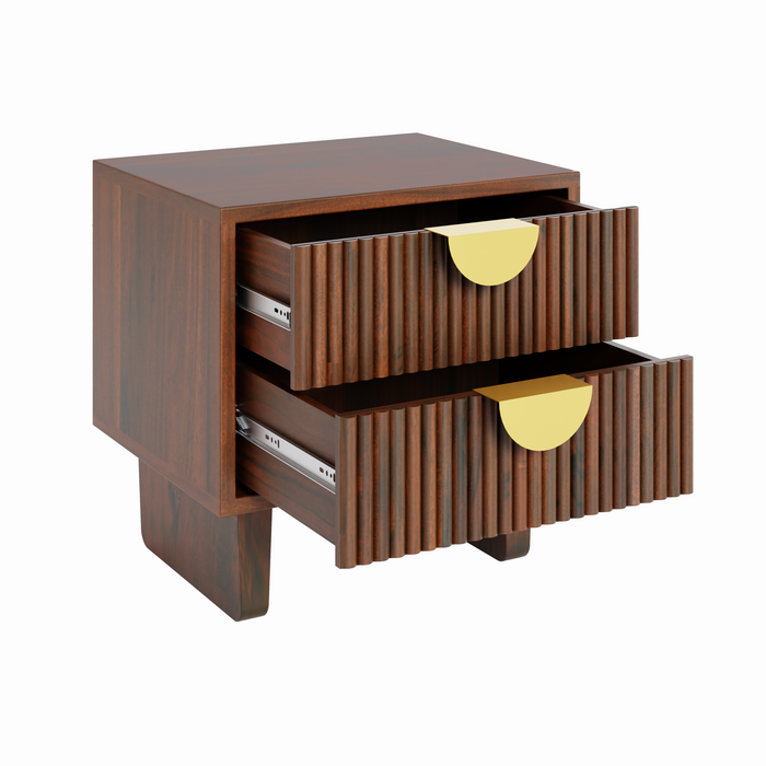 Ringo Bedside Table | Sleek & Designer Wooden Nightstand