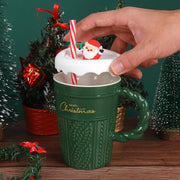 Christmas Coffee Cup 400 ml Christmas Ceramic Coffee Cup