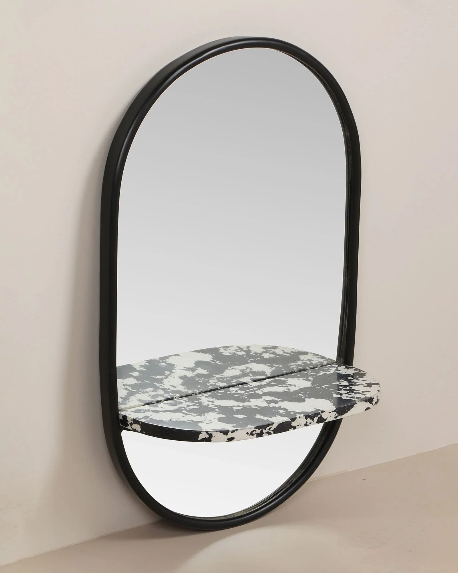 Metropia Wall Mirror with Shelf