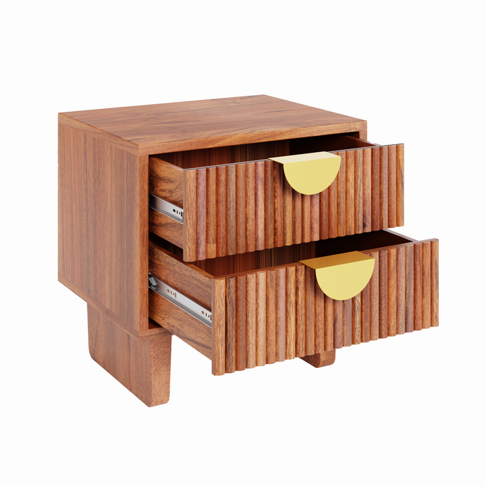 Ringo Bedside Table | Sleek & Designer Wooden Nightstand