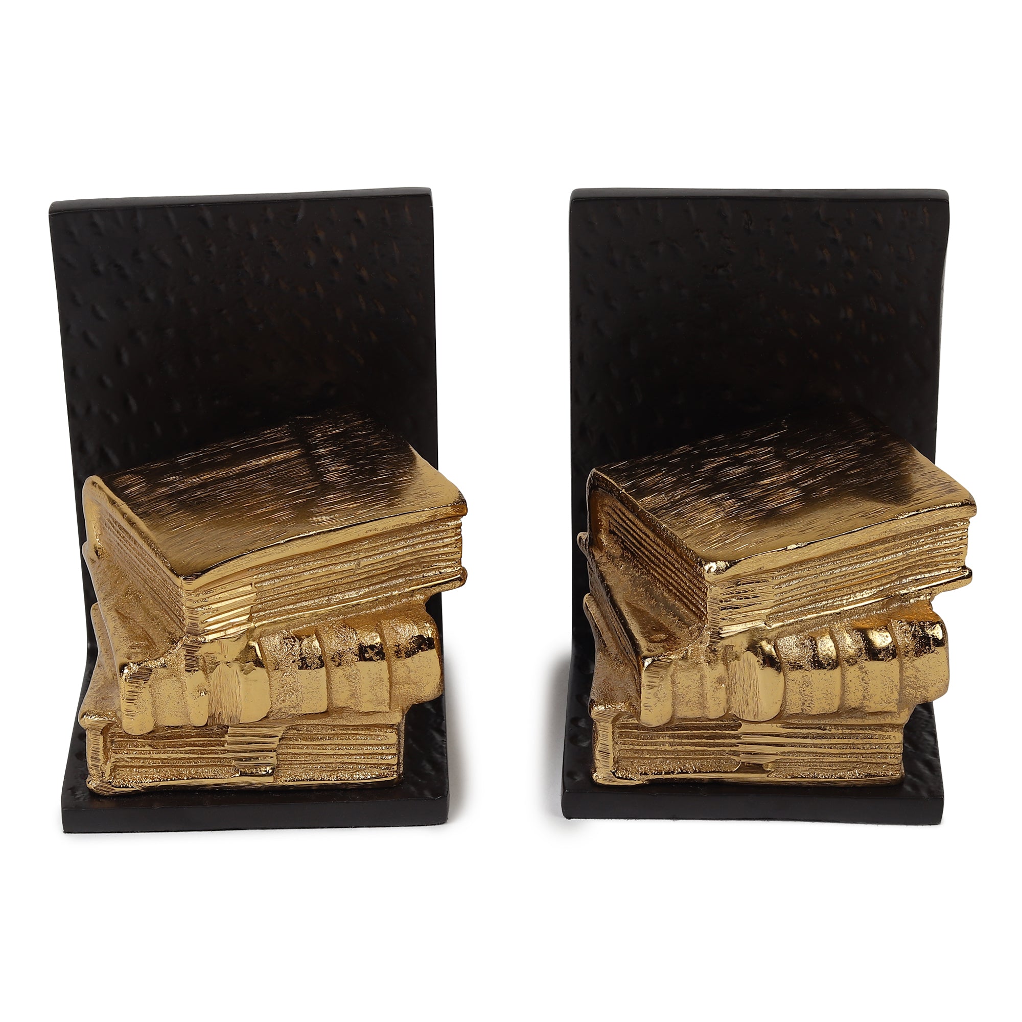 Dante’s Bookend – Decorative Aluminium Bookend for Bookshelves, Study Tables & Home Library Décor