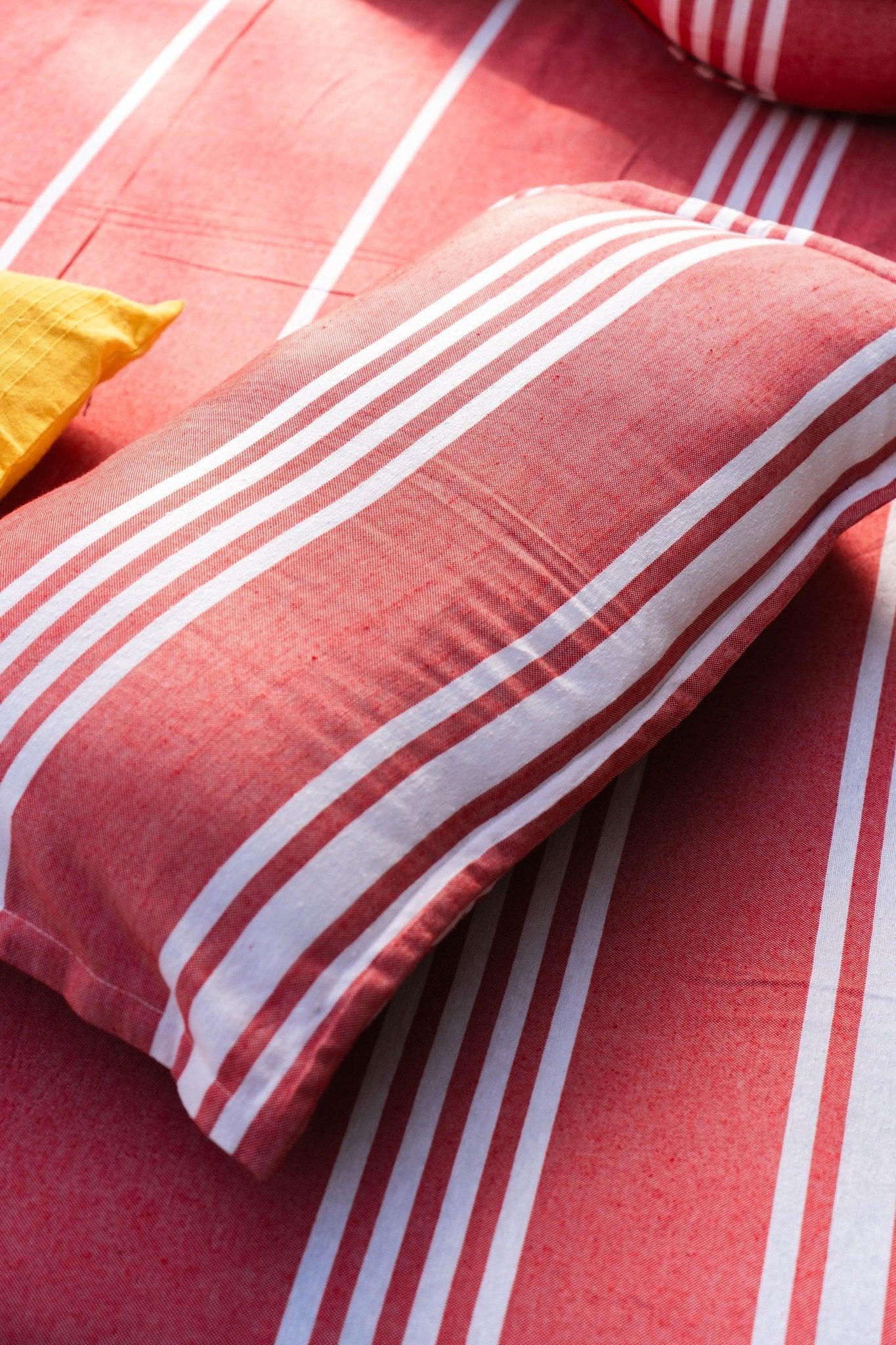 Cherry Blossom Cotton Bedspread With Pillow Covers