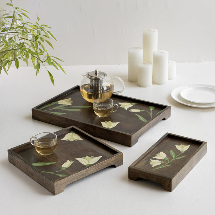 MIRRA Handpainted Wooden Tray