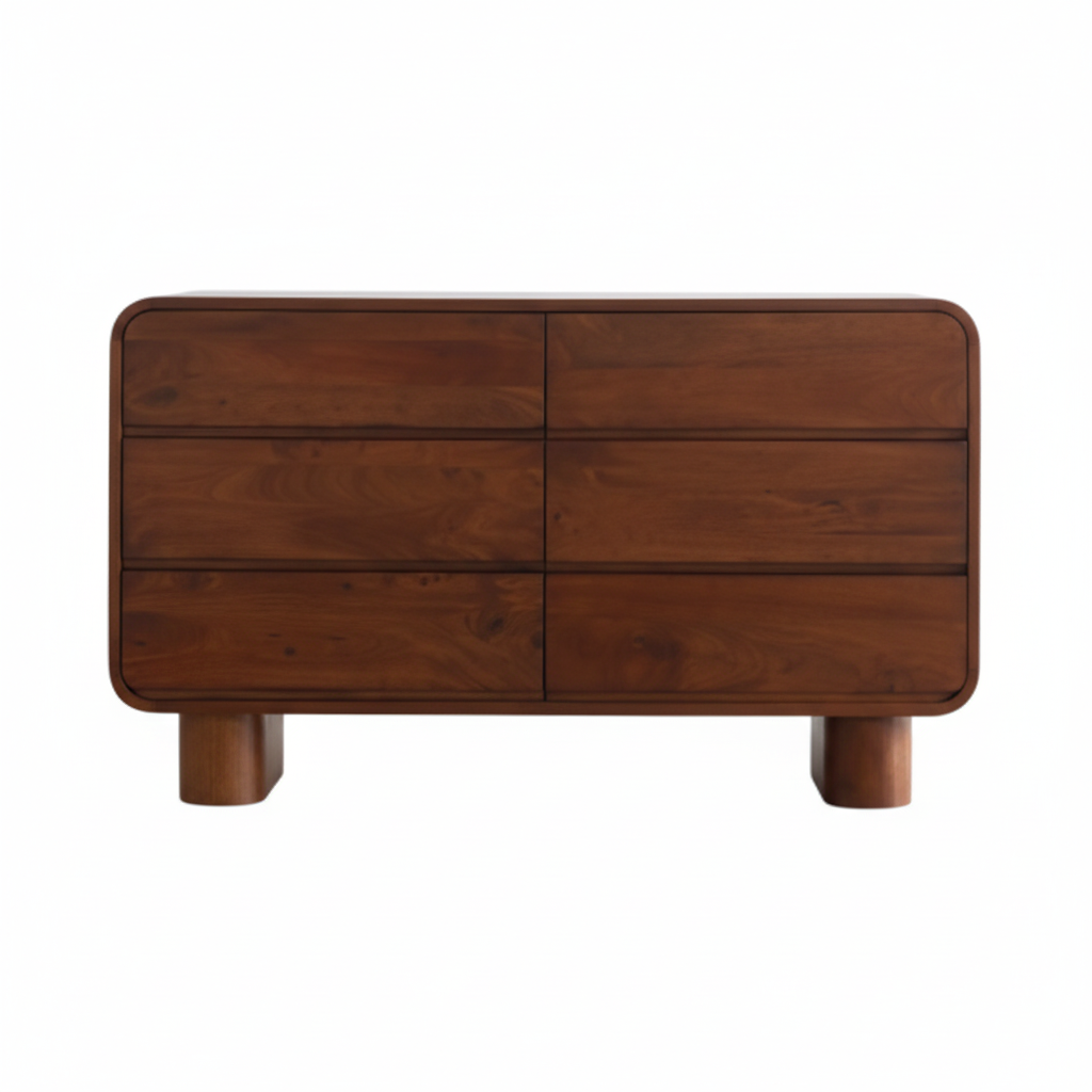 Rounded Chest | Mango Wood