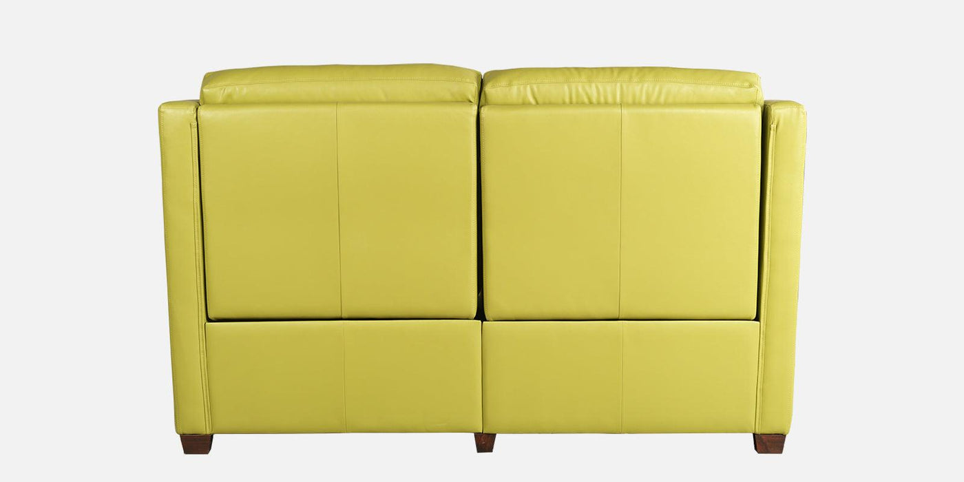 Athen Motorized Recliner Anti Scratch Faux leather High tech Modern design Sofa in Lime green Colour