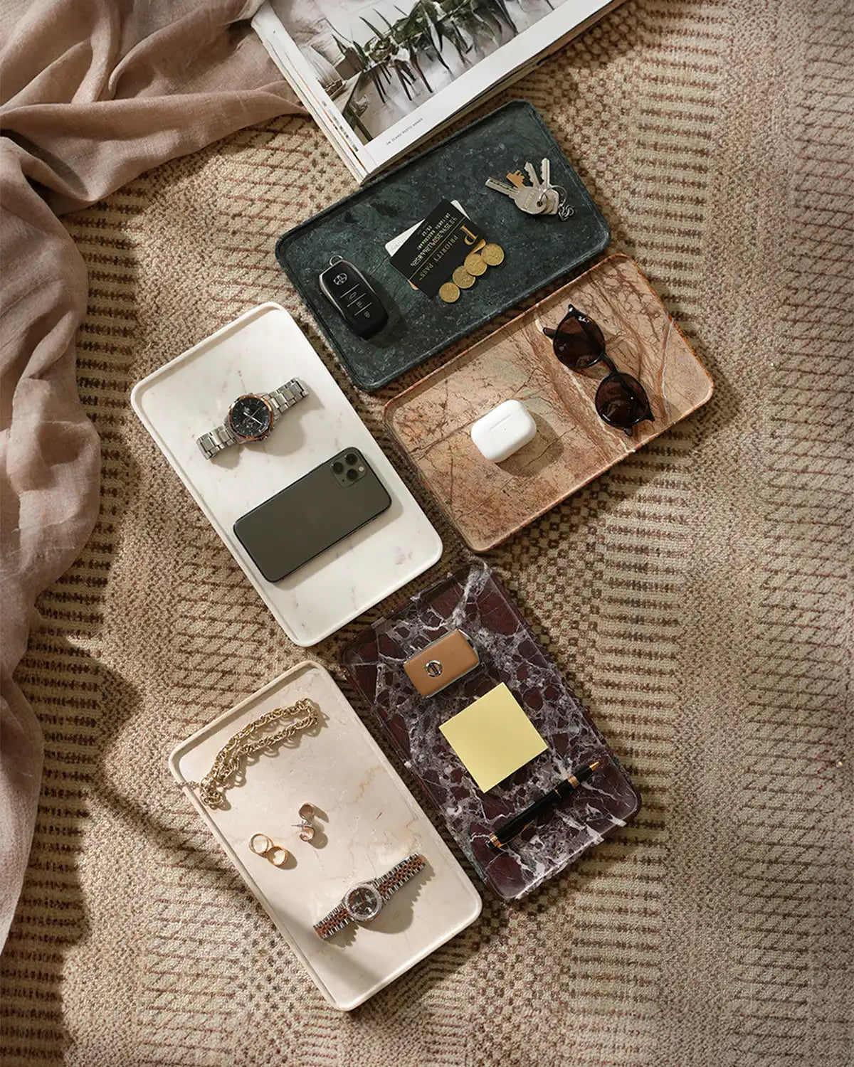 Focal Tray - Large - Beige