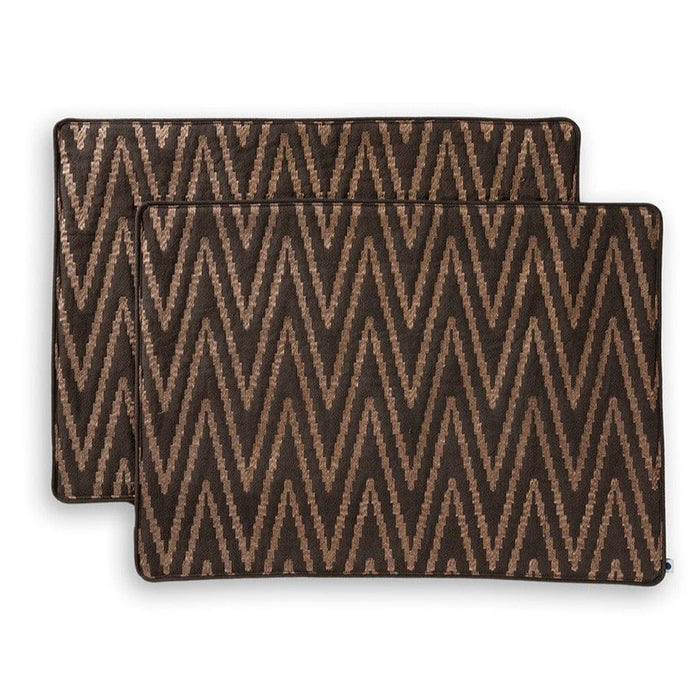 Zigzag Quilted Table Mats & Dining Table Cover | Dining Table Mats