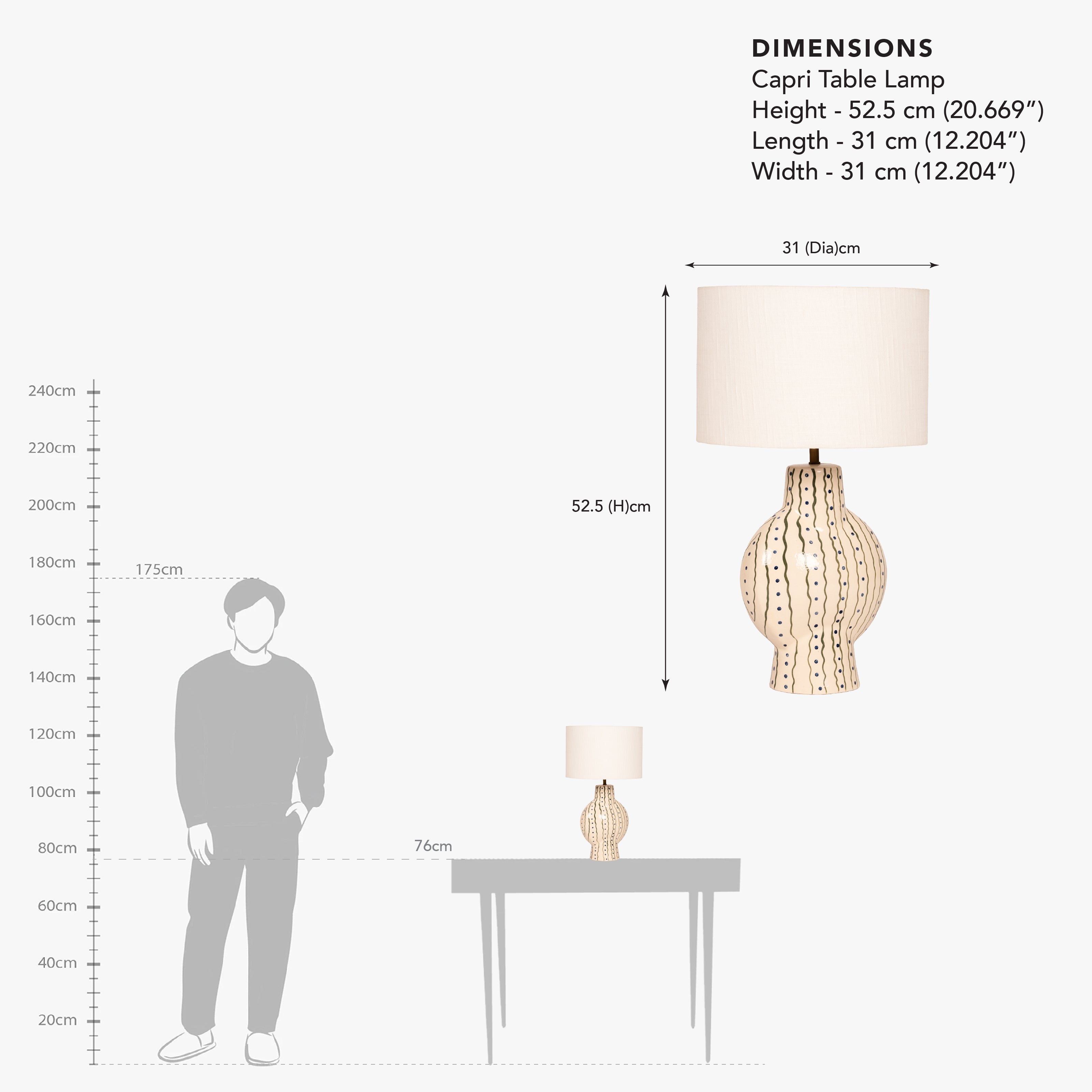 Capri Table Lamp