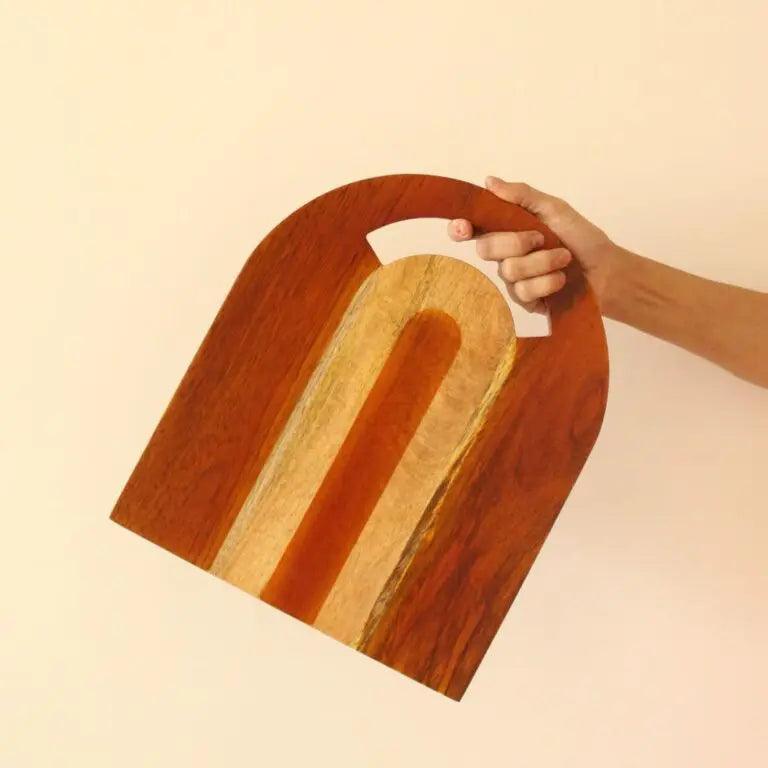 Semi-Elongated Platter |  Mango Wood