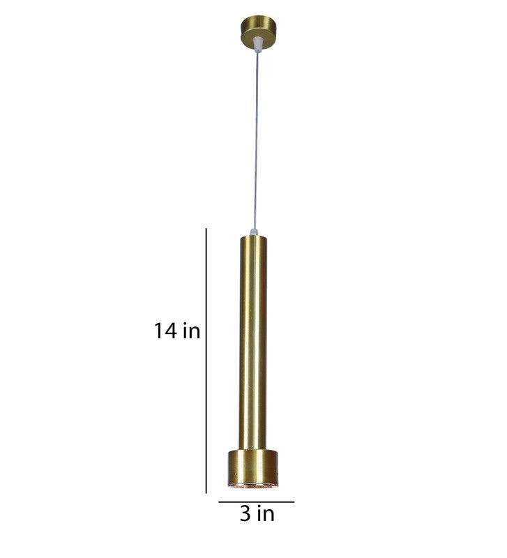 Gold Iron Hanging Light | Inbuilt LED |  Veyra