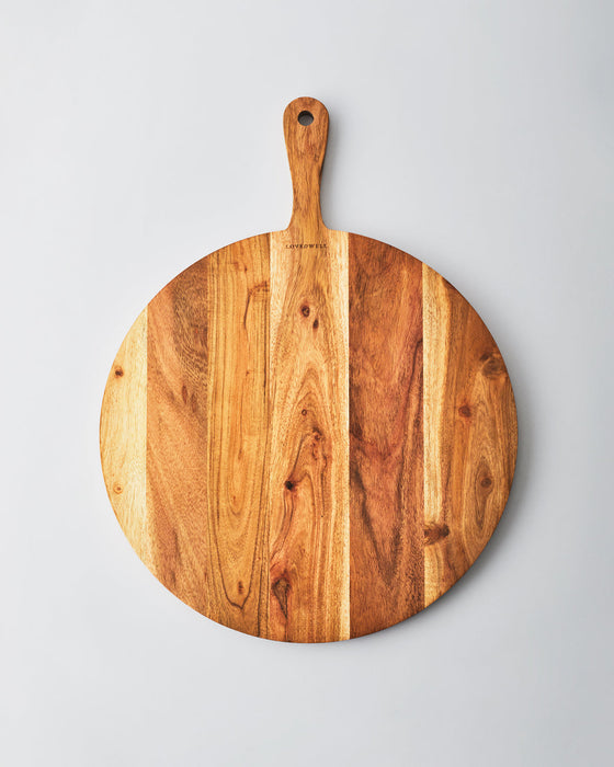 Wooden Pizza Paddle | Stylish Pizza Serving Board & Tray