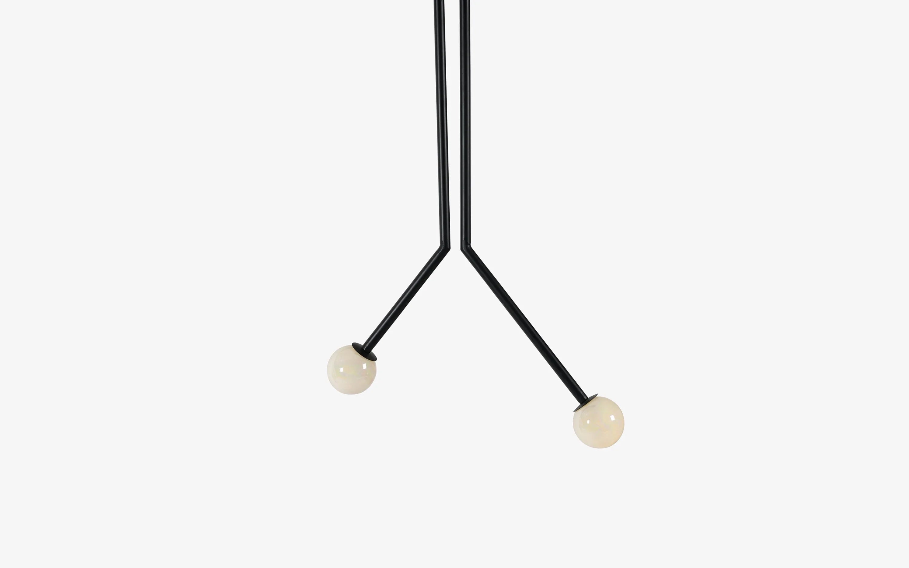 Niora Hanging Lamp | Mild Steel and Glass