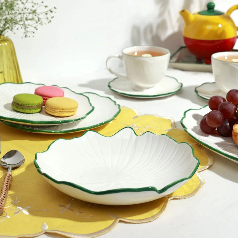 Edge of Evergreen Shallow Bowl