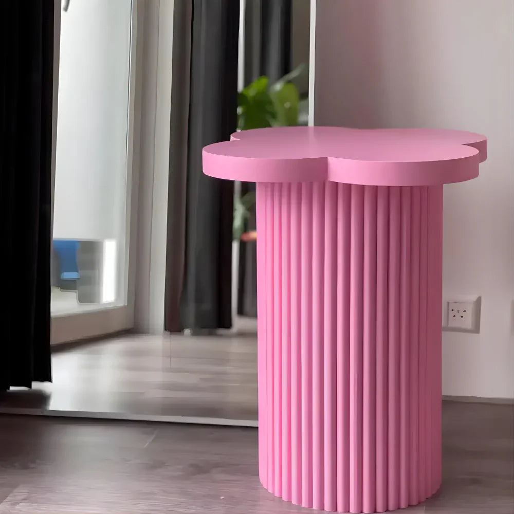 Elegant Design Coffee Table Child-Safe Montessori Activity Table for Kids (Pink)