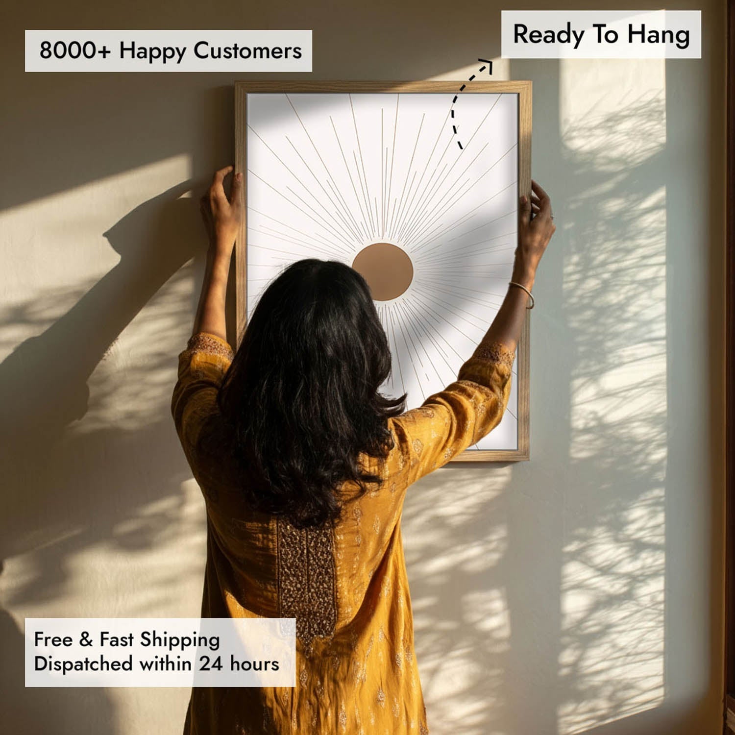 Radiant Wall Painting