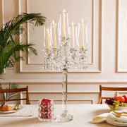 Toran 5-Arms Crystal Candelabra