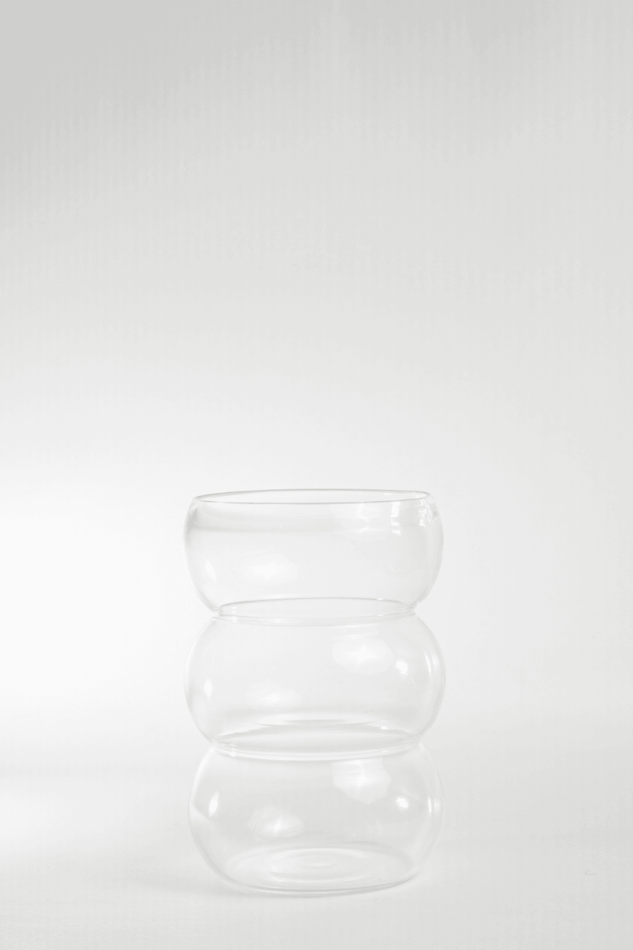 Triplo Glass Ware & Drinking Glass in Italian Design | Stylish Drinkware Glasses