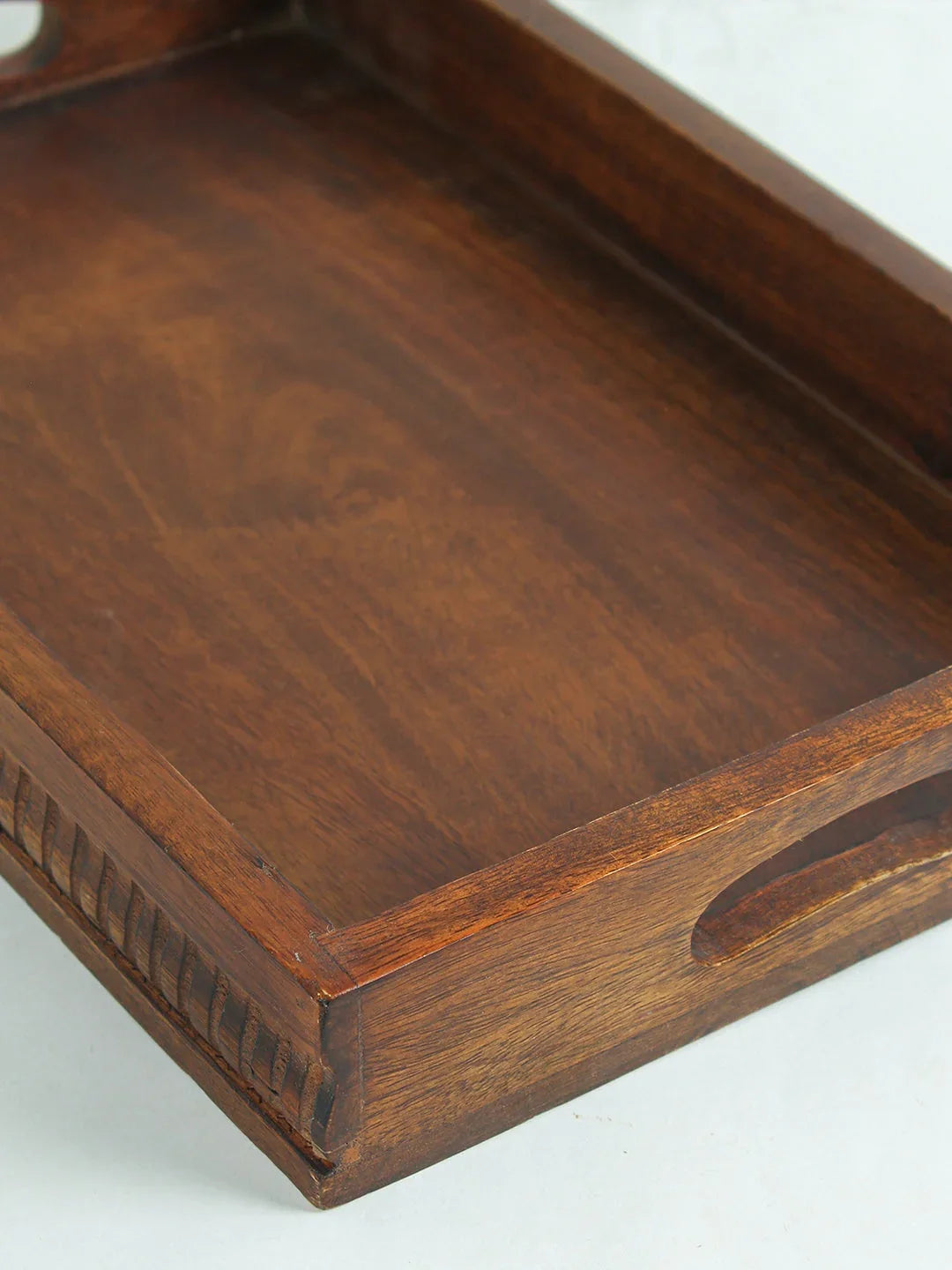 Kavar Tray In Brown Colour