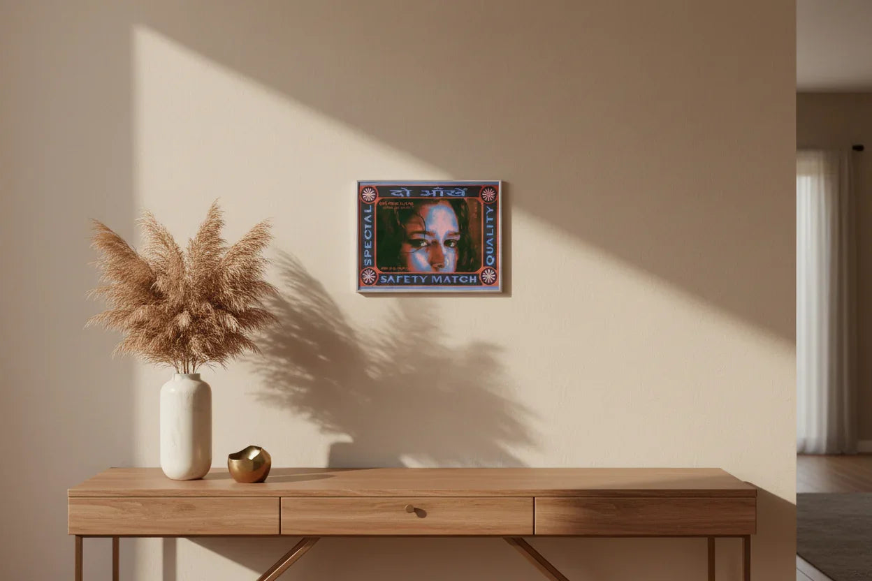 2 Ankhe Safety Match Framed Artwork