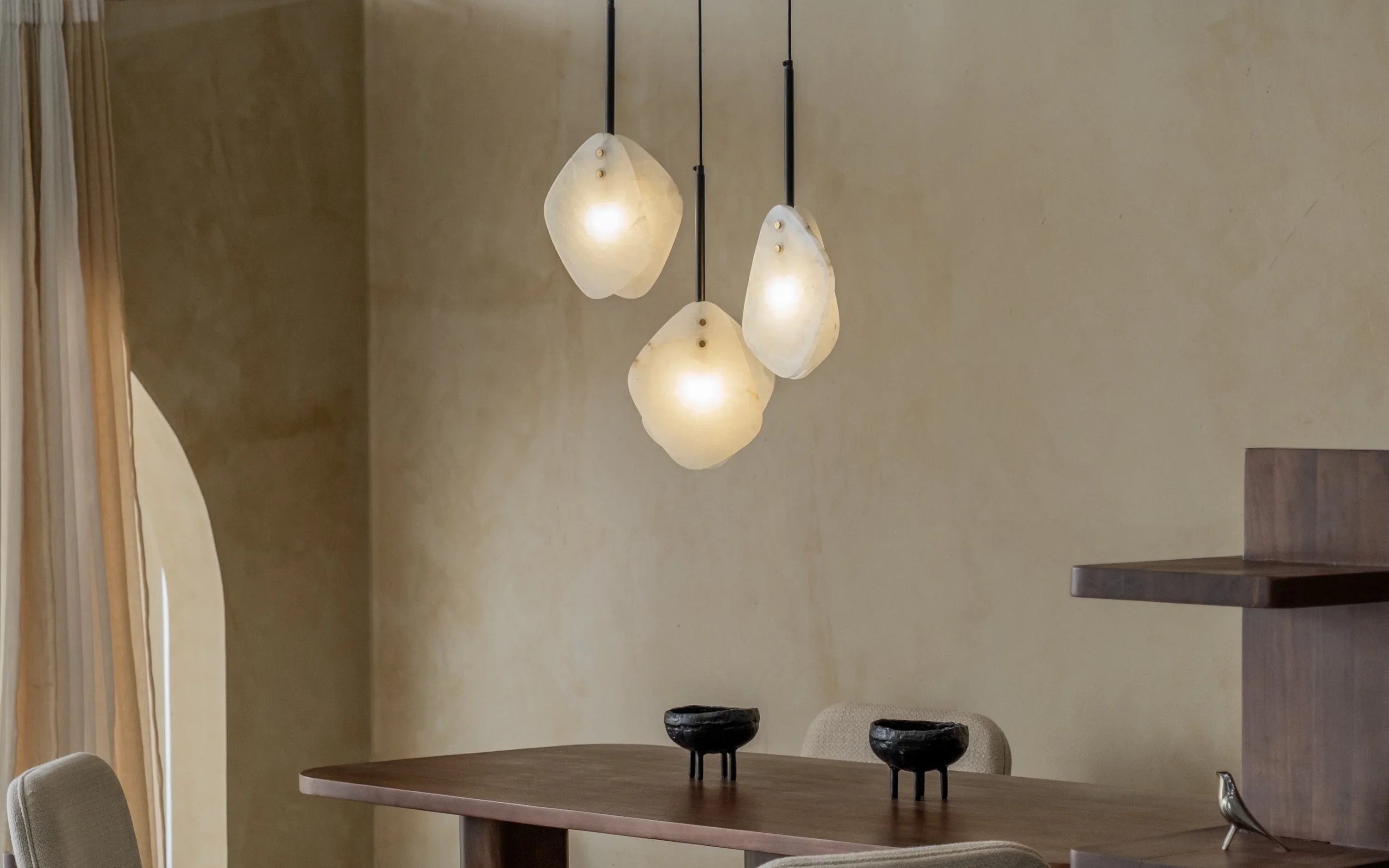Nara Cluster Hanging Light | Ceiling Pendant Lamp Light for Dining Area, Living Room