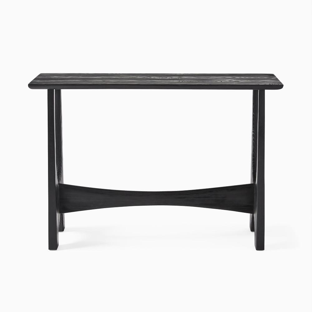 Solid Mango Wood Console Table for Entryway |  Modern Hall Table for Living Room