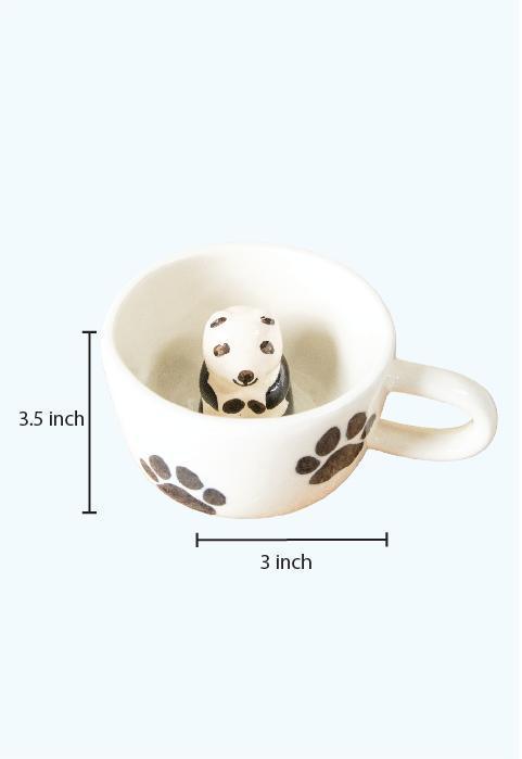 Panda Paws Coffee Mug | Modern Gifting Tea Cups & Printed Mugs