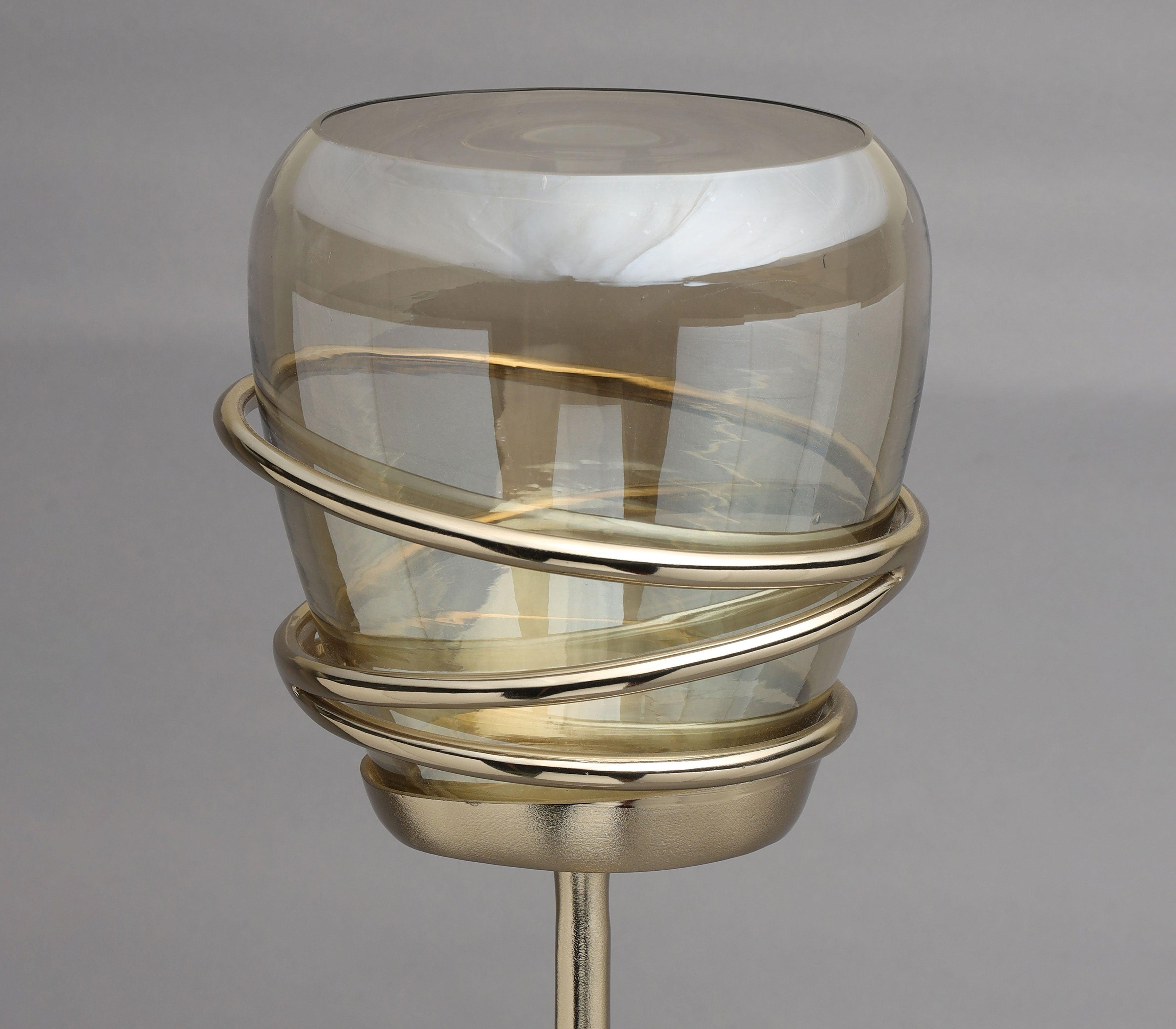 Resplendent Floor Candle Holder