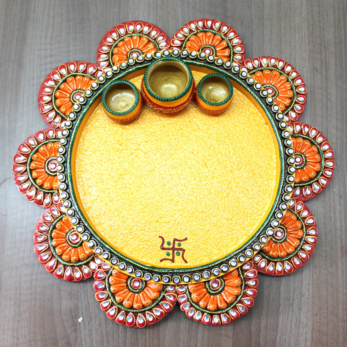 Flower Pooja Thali