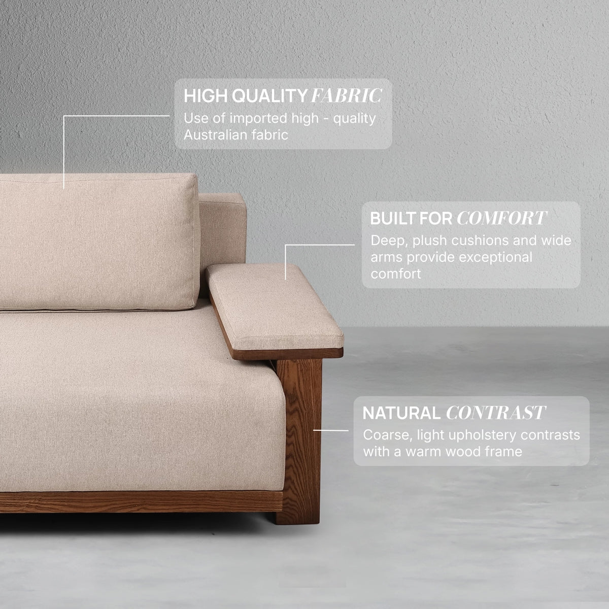 Kanso Single Seater Sofa