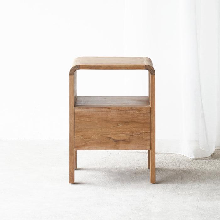 Deliaya Solid Wood Bedside Table
