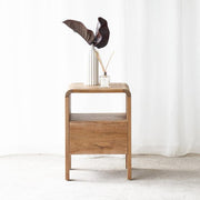 Deliaya Solid Wood Bedside Table