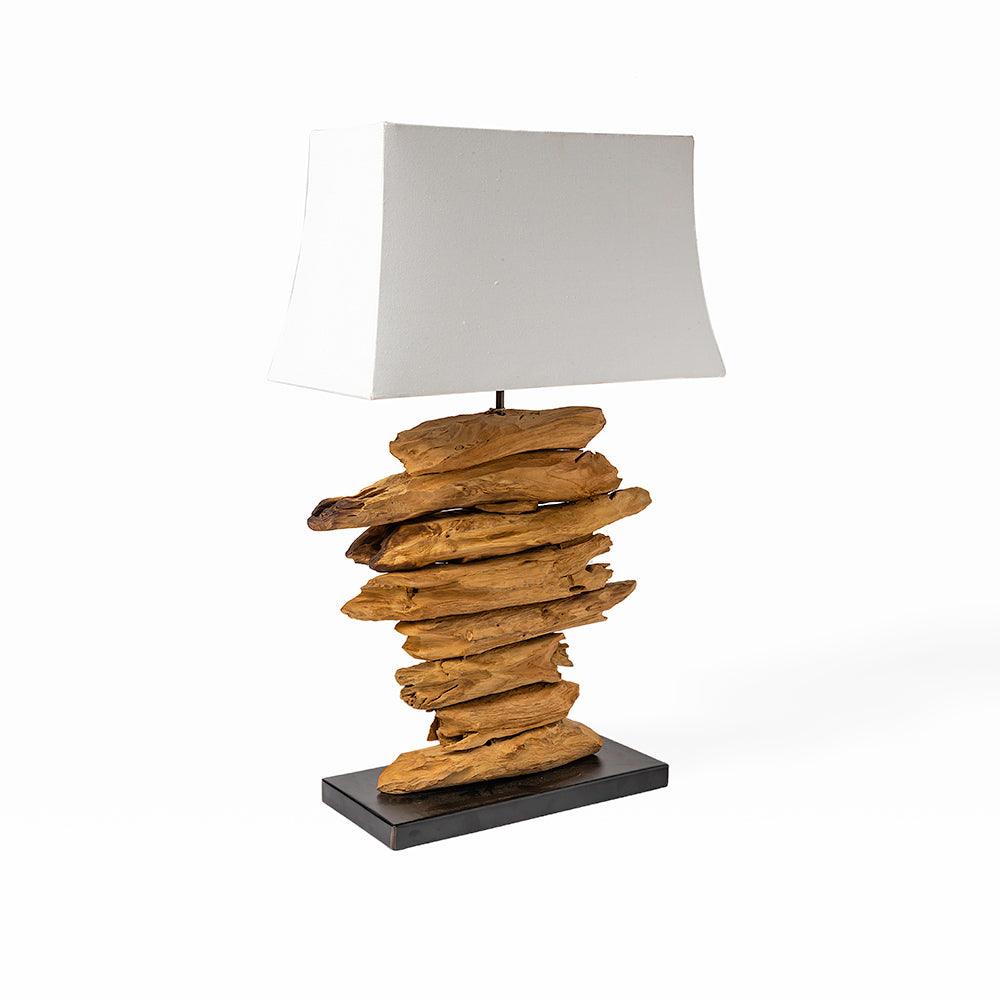 Driftwood Teak Lamp