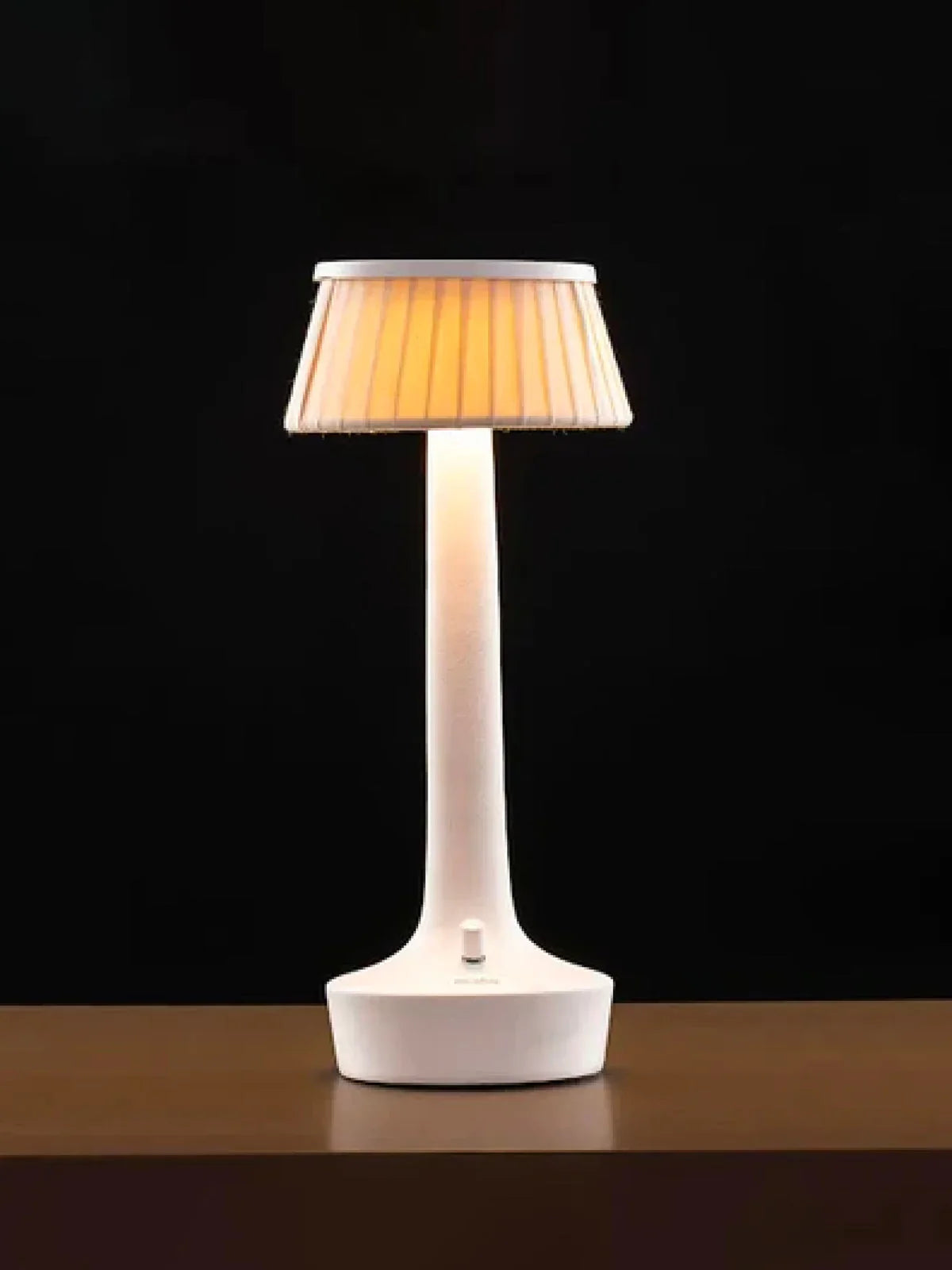 Paralume Cordless Rechargeable LED Table Lamp for Living Room | Retro Modern Design Lamp