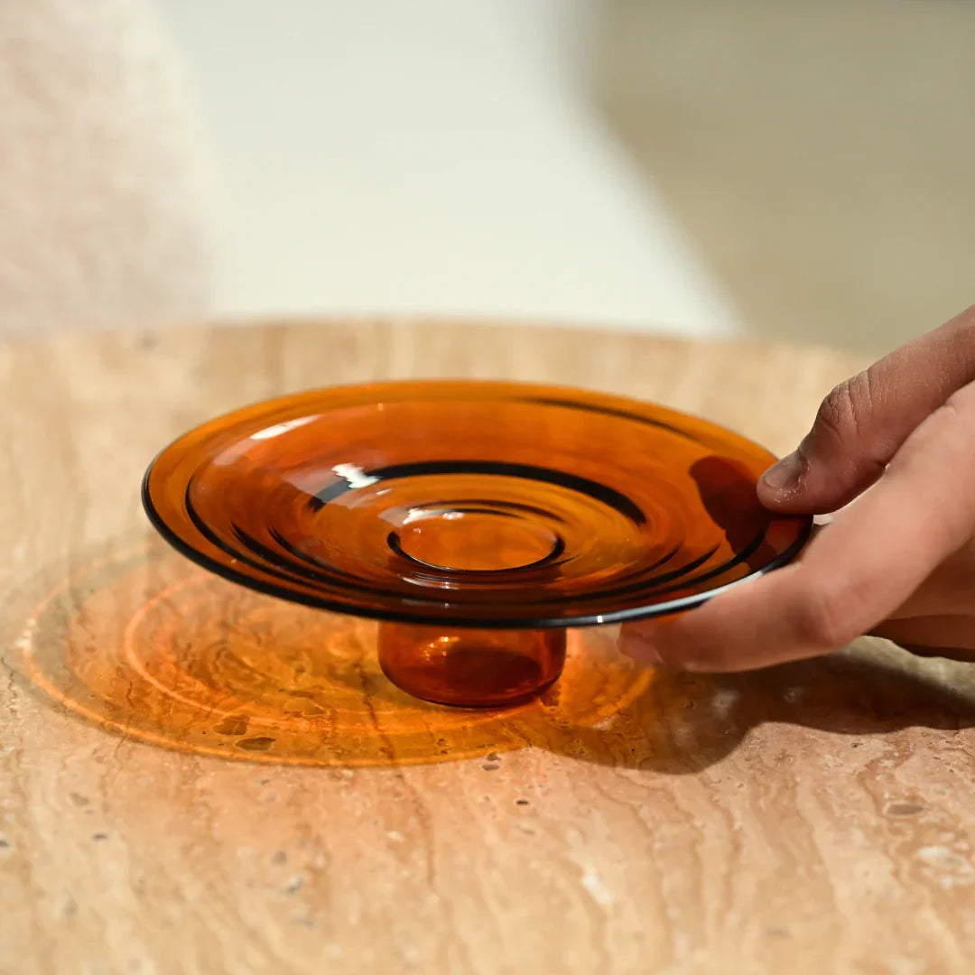 Incense & Sage Holder - Amber