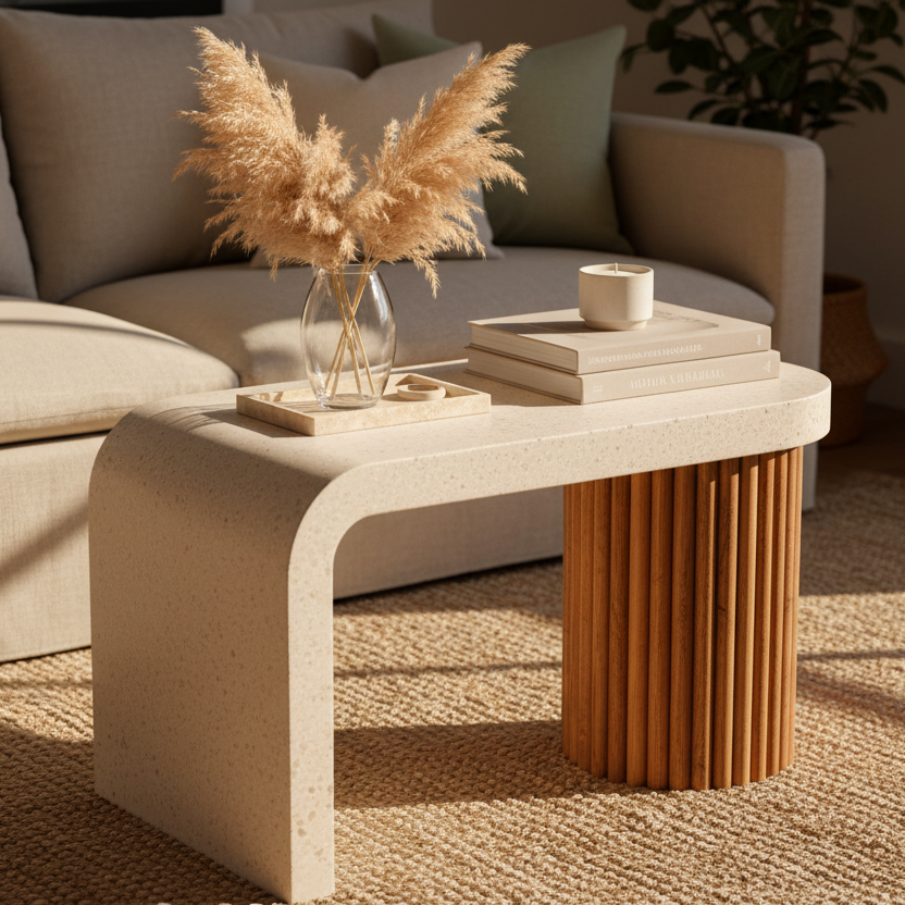 Serenity Terrazzo Coffee Table