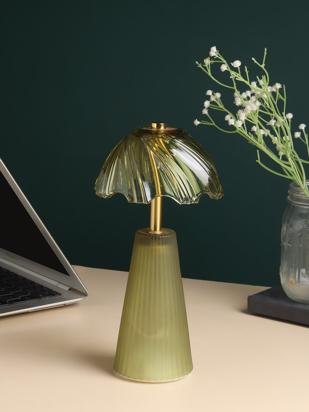 Calista Crystelle Glass Lamp