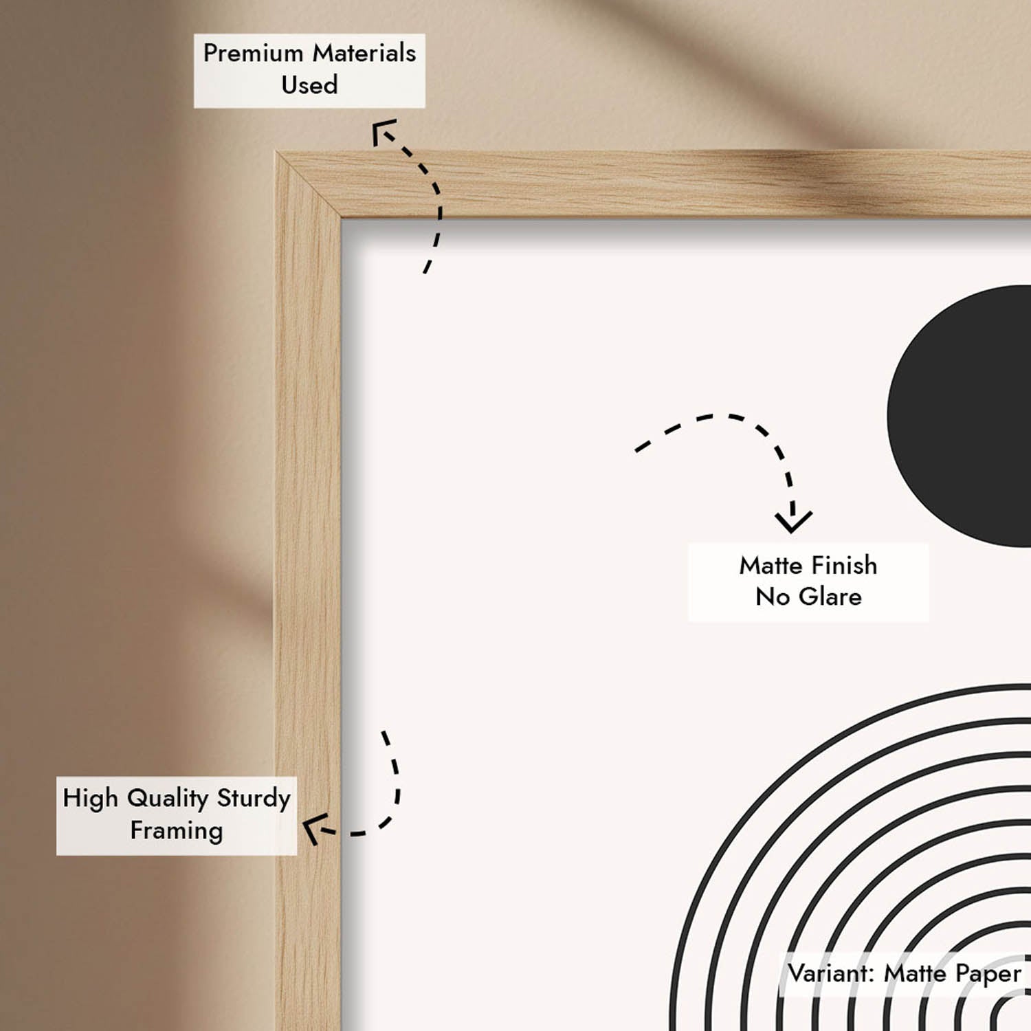 Arco Green Wall Painting