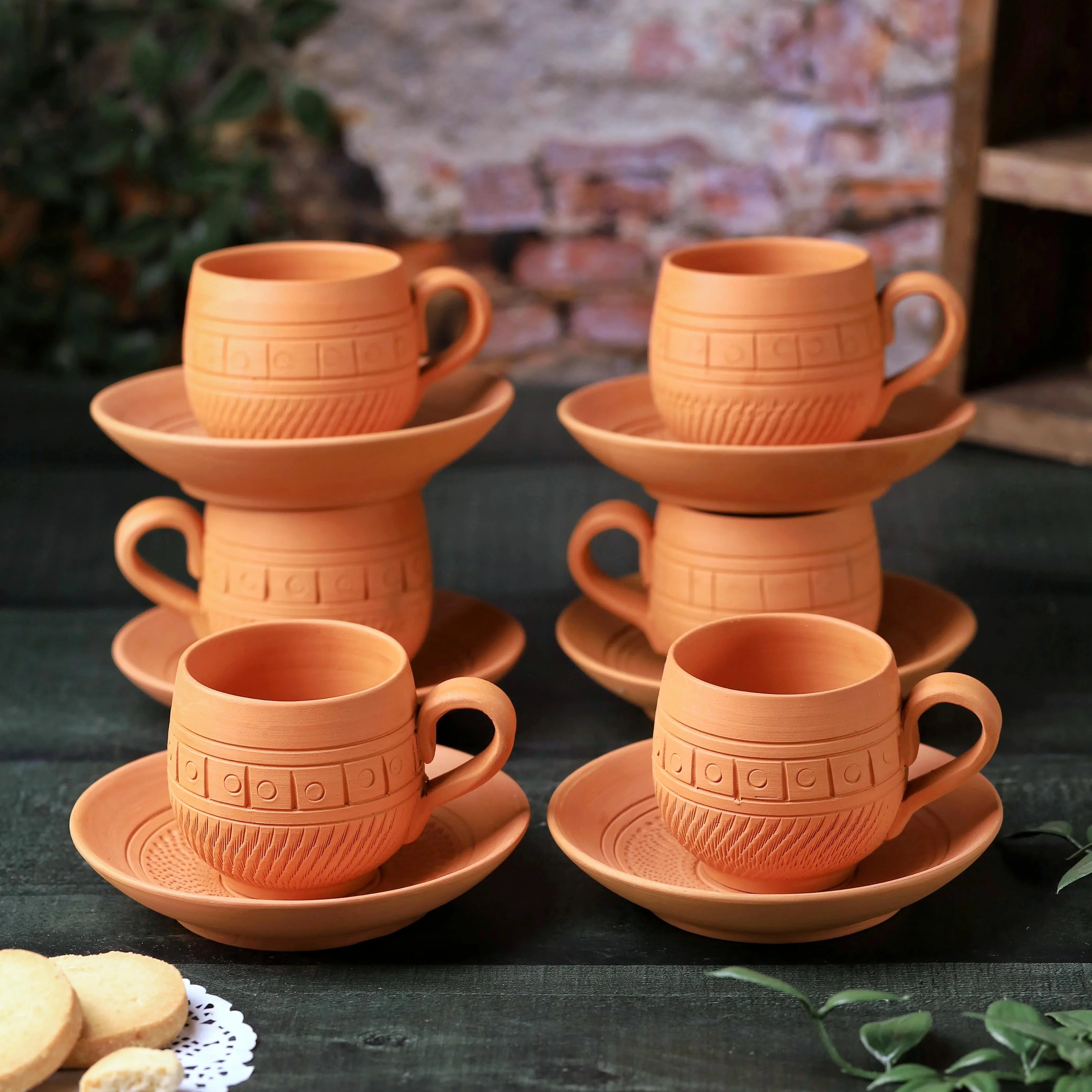 Terracotta Maharaja 6 PCS Tea Cup