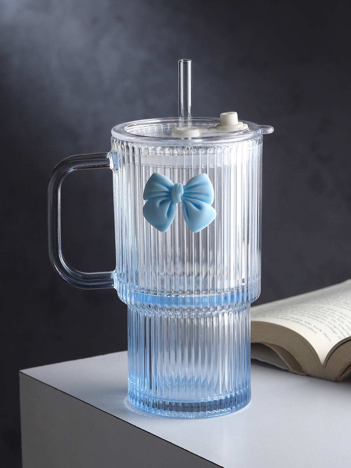 Ribbonette Glass Tumbler