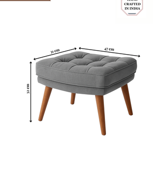 Soft Cushion Ottoman Stool for Living Room