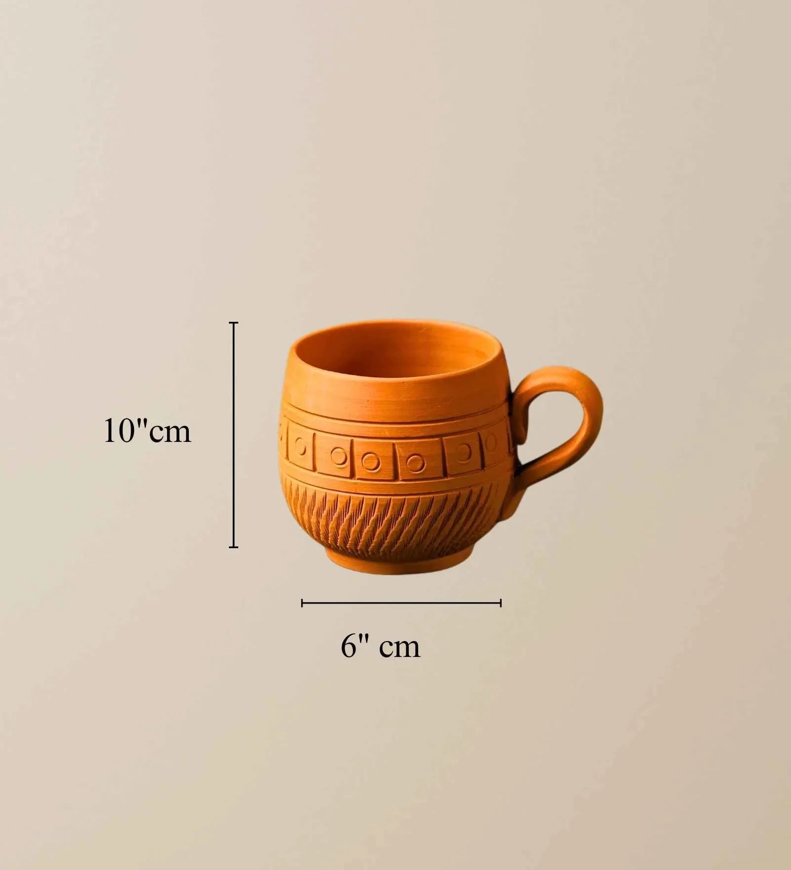 Terracotta Maharaja 6 PCS Tea Cup