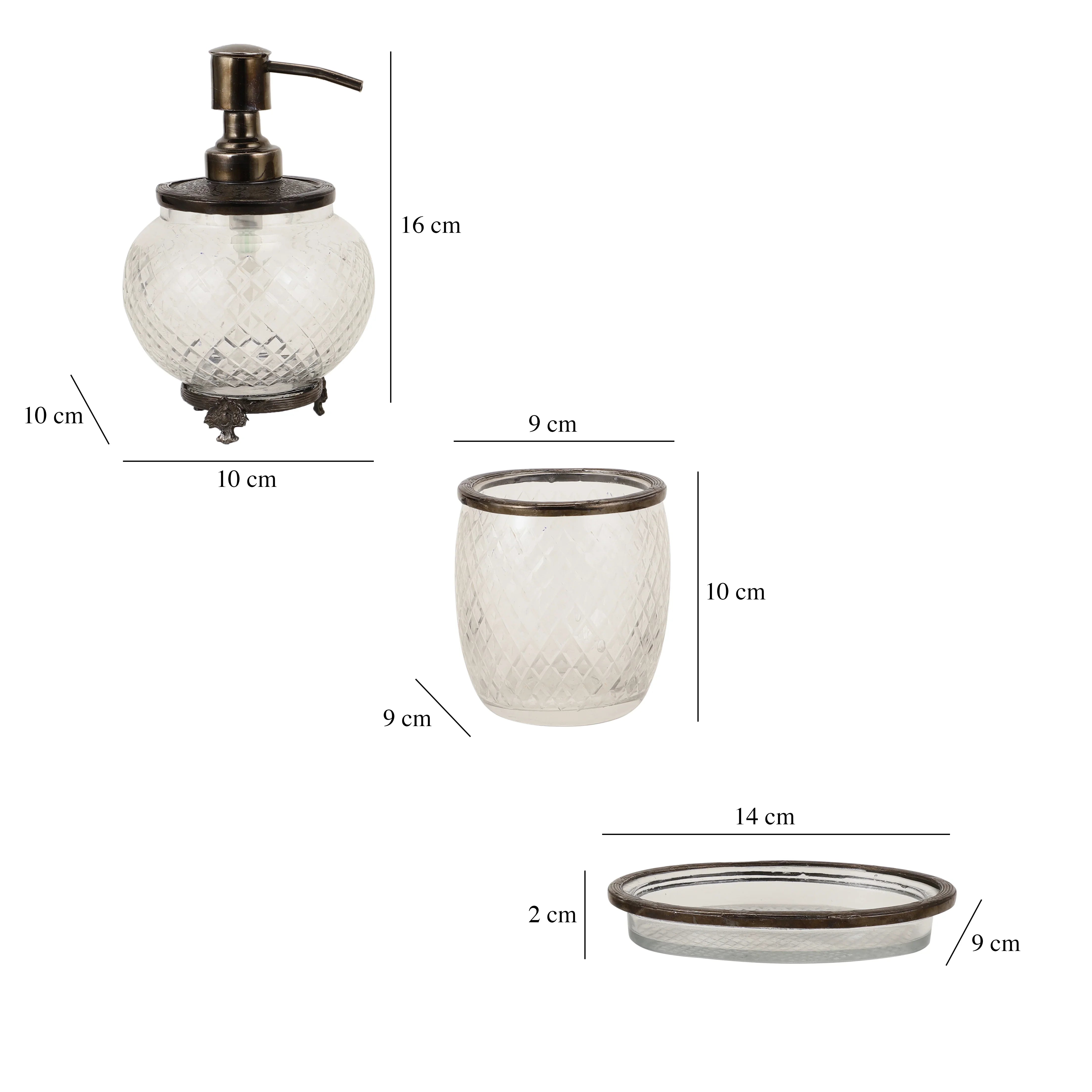 Ava Cystal Cut Bathroom