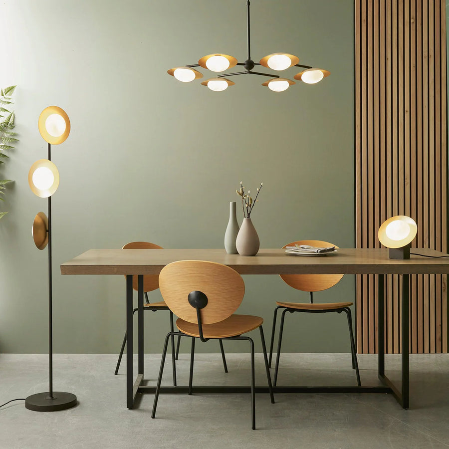 Georgina Modern Gold Floor Lamp