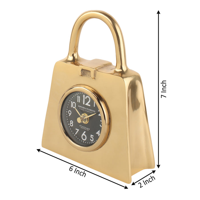 Bag of Time Table Clock