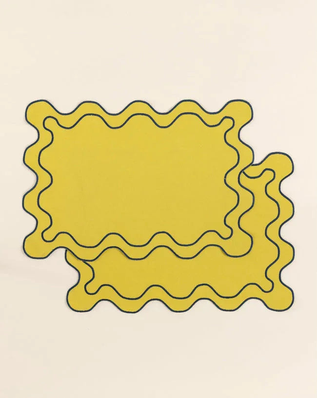 Scalloped Placemats - Set of 2