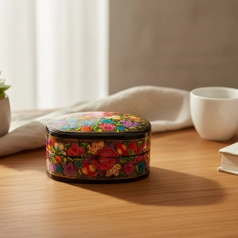 Kashmiri Paper-Mache Box
