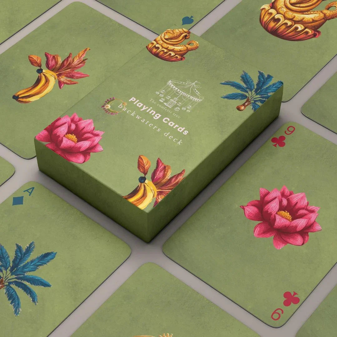 Playing Cards – Backwaters Deck| Premium Coastal Inspired Collectible Card Game for Gifting & Home Entertainment