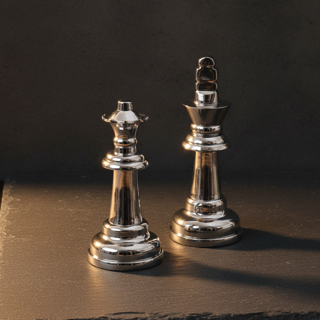 Chess king Queen Small